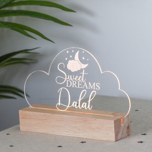 Sweet Dreams Cloud LED Lamp