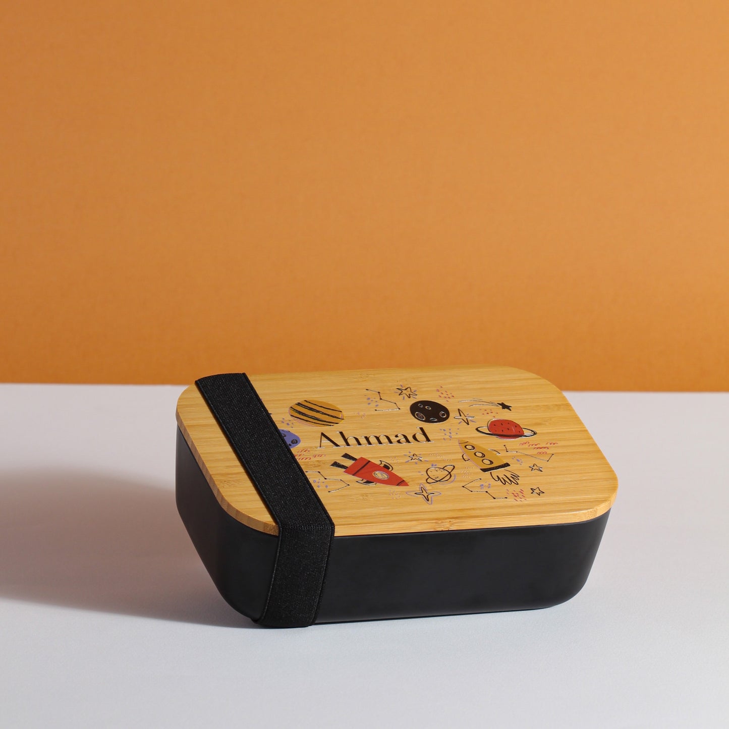 Bamboo Lunch Box Black