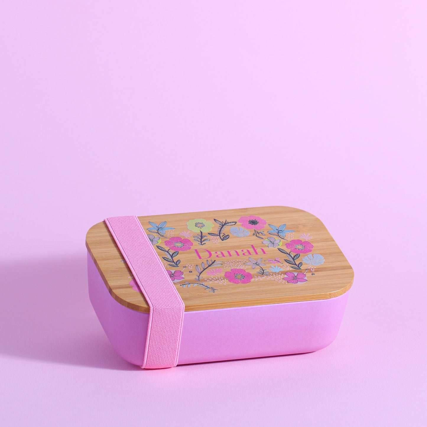 Bamboo Lunch Box Pink