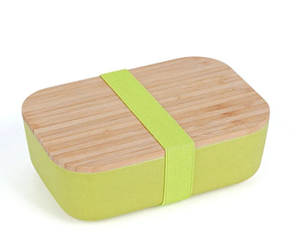 Bamboo Lunch Box Green