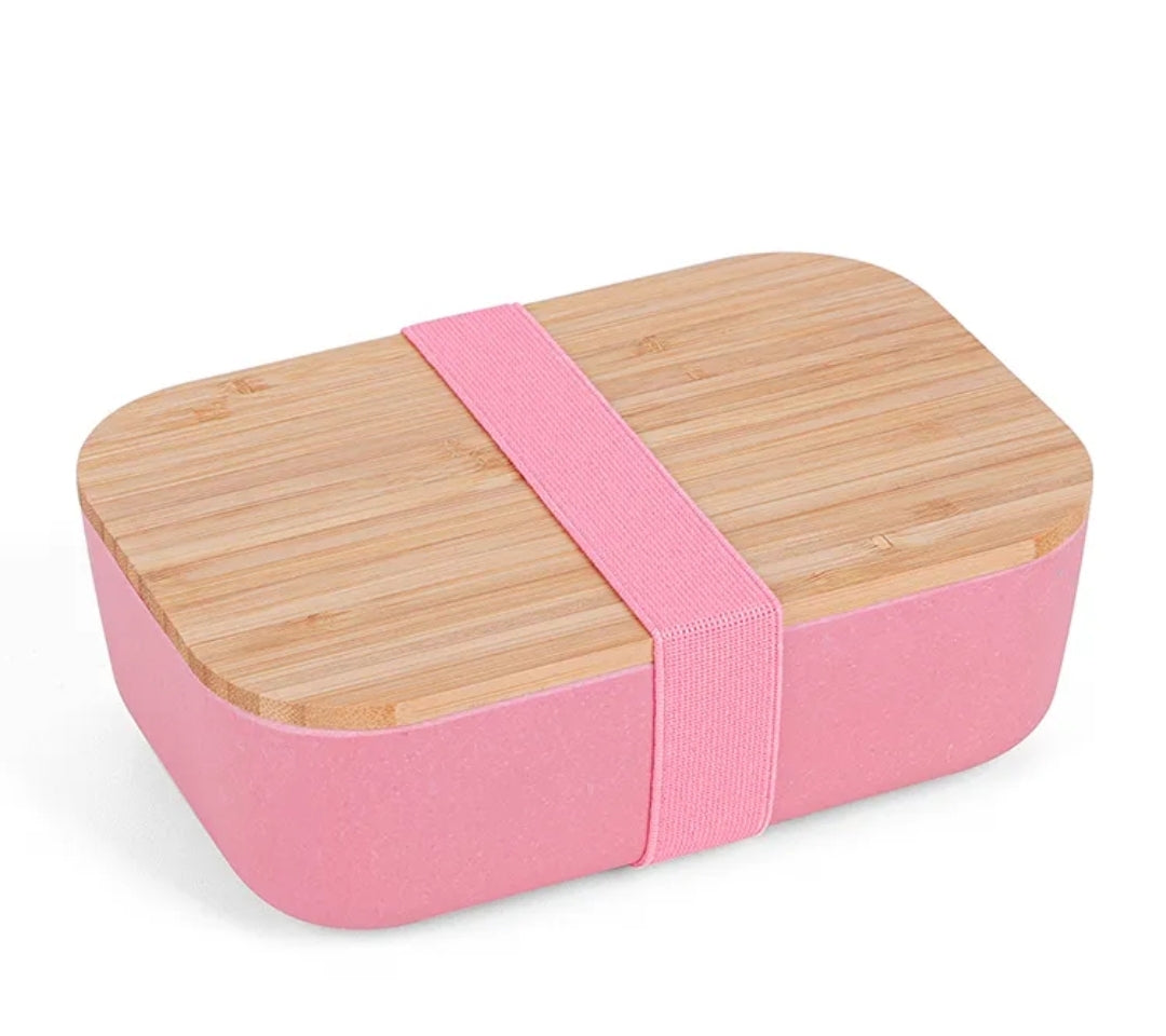 Bamboo Lunch Box Pink