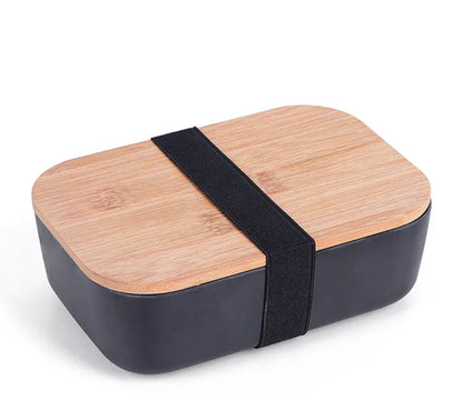 Bamboo Lunch Box Black